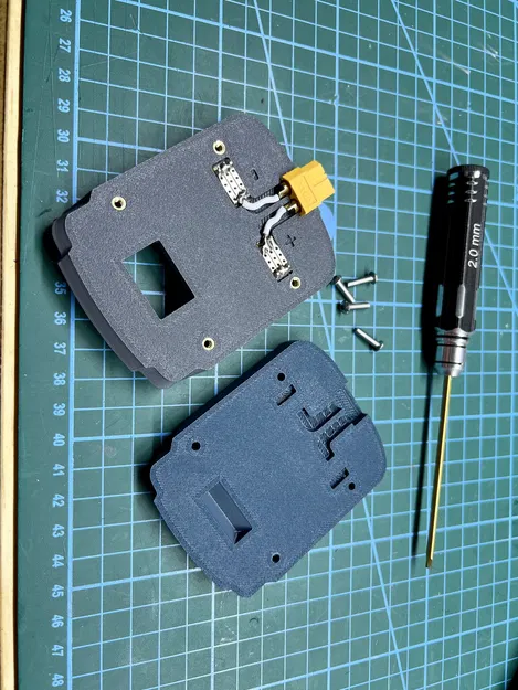 Bộ Chuyển Đổi Pin Bosch 18V sang XT60 - Có CAD - Image 5