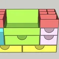Hộp Đựng Mỹ Phẩm ORGANIZZATORE GT134 - Thumbnail 1
