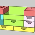 Hộp Đựng Mỹ Phẩm ORGANIZZATORE GT134 - Thumbnail 2