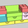 Hộp Đựng Mỹ Phẩm ORGANIZZATORE GT134 - Thumbnail 3