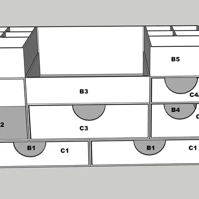 Hộp Đựng Mỹ Phẩm ORGANIZZATORE GT134