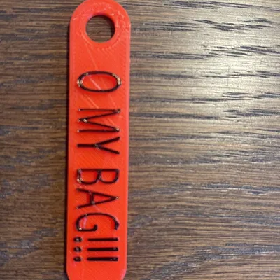 Thẻ Tên Túi Xách - Bag Tag