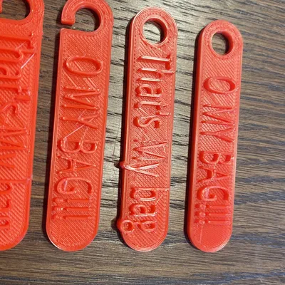 Thẻ Tên Túi Xách - Bag Tag