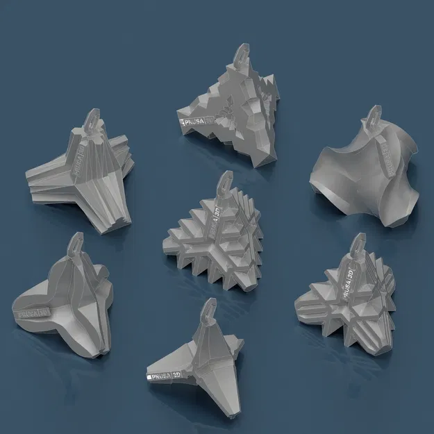 HÌNH TUYẾT TRANG TRÍ CÂY THÔNG NOEL / QUẢ CHÂU - Image 1