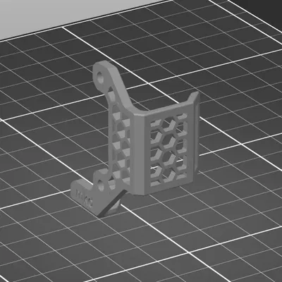 Kẹp giữ dây quạt tản nhiệt đầu đùn cho Prusa MK3S+ Bear Extruder