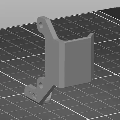 Kẹp giữ dây quạt tản nhiệt đầu đùn cho Prusa MK3S+ Bear Extruder