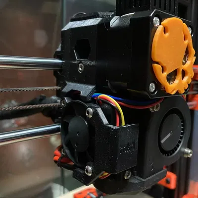 Kẹp giữ dây quạt tản nhiệt đầu đùn cho Prusa MK3S+ Bear Extruder