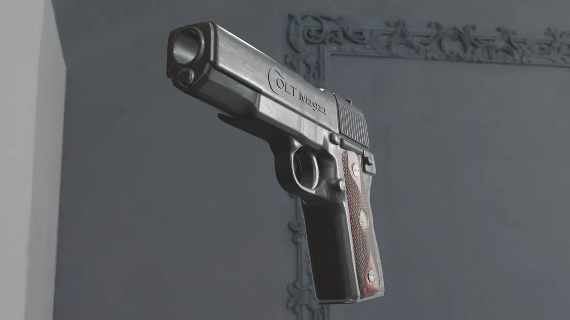 Mô Hình Súng Lục Colt M1911 - Image 4