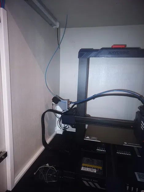 GIÁ ĐỠ CẢM BIẾN CUỘN NHỰA CHO KOBRA 2 PRO - Image 1