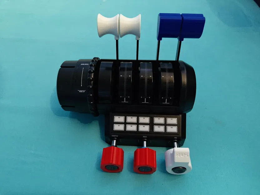 Tay nắm Cần gạt có offset cho Turtle Beach VELOCITY ONE - Image 2