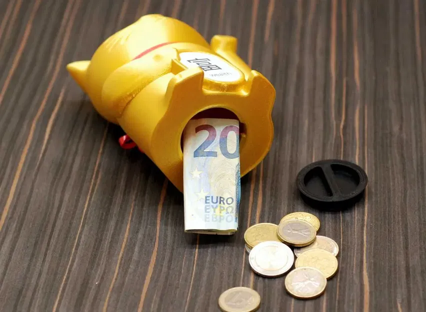 Hộp Tiết Kiệm Tiền Lucky Cat - Image 3