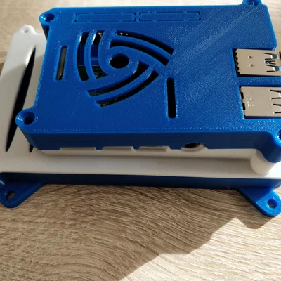 Vỏ Raspberry Pi 4 có Đế gắn SSD/HDD 2.5"