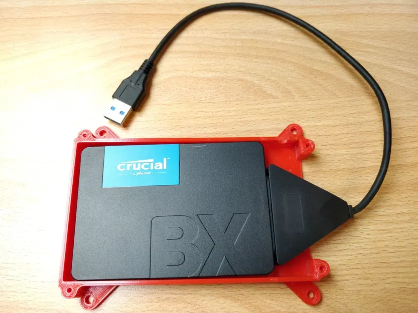 Vỏ Raspberry Pi 4 có Đế gắn SSD/HDD 2.5" - Image 6