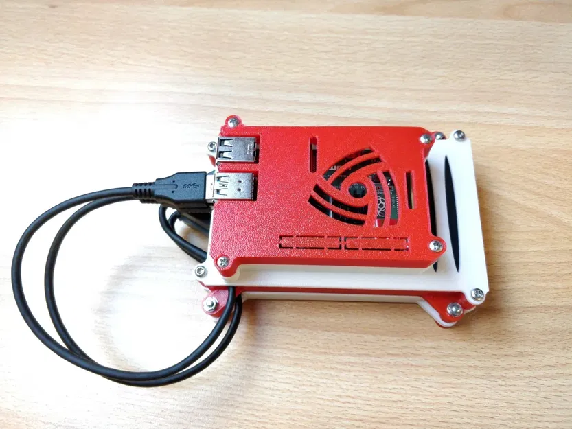 Vỏ Raspberry Pi 4 có Đế gắn SSD/HDD 2.5" - Image 7