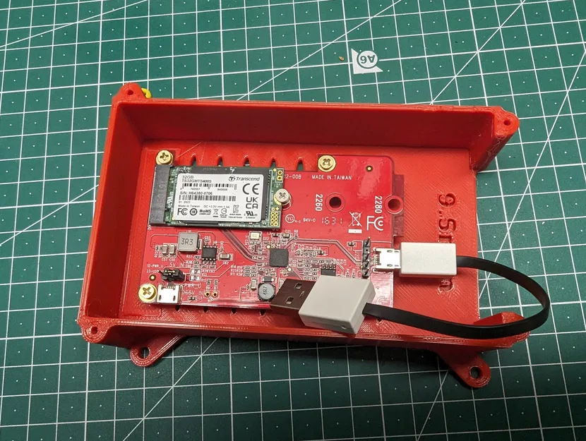 Vỏ Raspberry Pi 4 có Đế gắn SSD/HDD 2.5" - Image 14