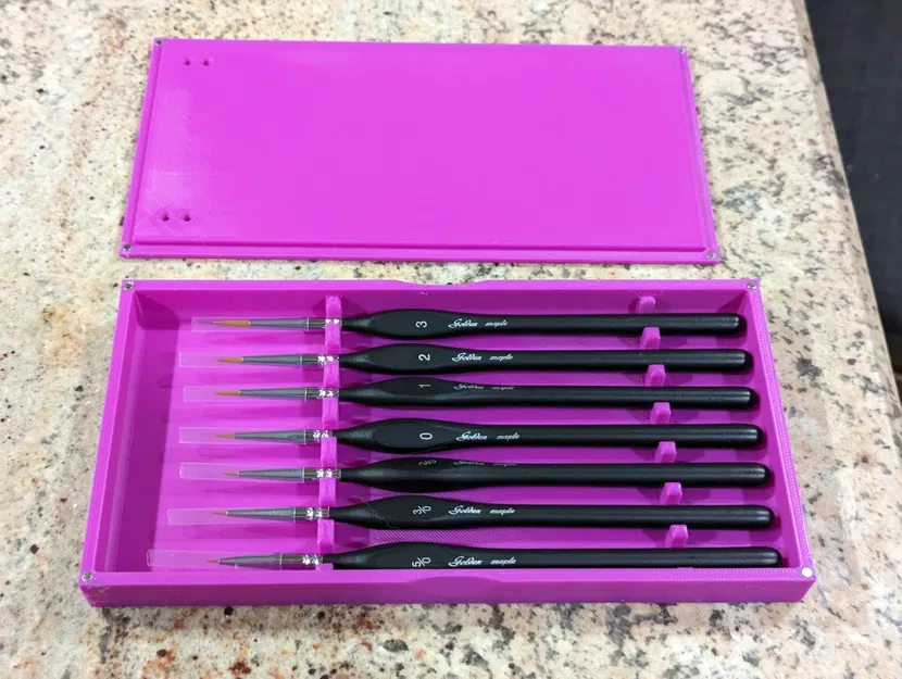 Hộp đựng cọ vẽ mô hình tí hon - Image 1