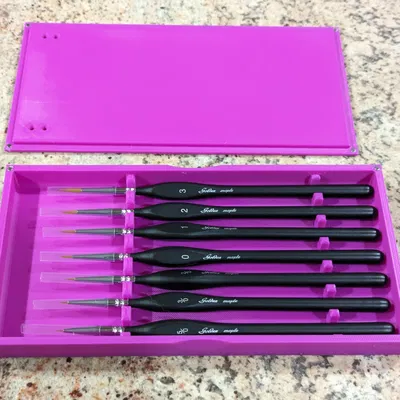 Hộp đựng cọ vẽ mô hình tí hon