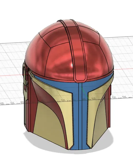 Mũ Bảo Hiểm Mandalorian Phong Cách Iron Man - Image 1