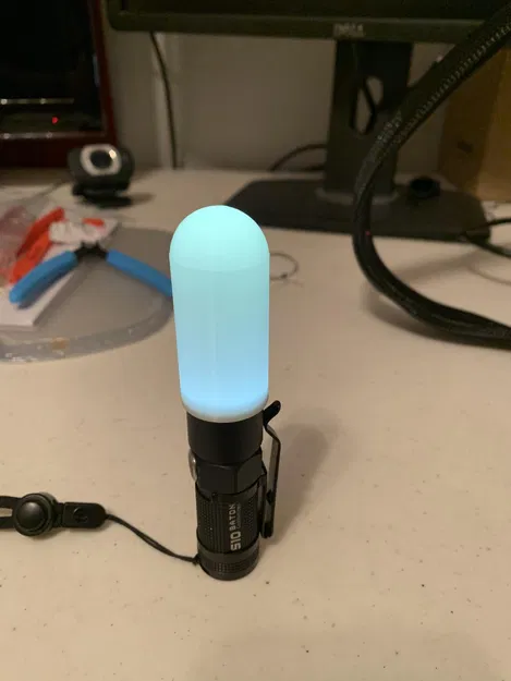 Đầu Khuếch Tán Đèn Pin Olight S10 Baton - Image 1