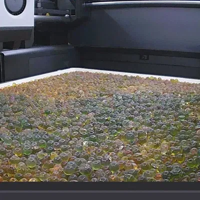 Khung đơn giản để hong khô silica gel đã qua sử dụng