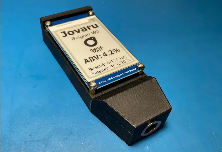 Tay Nắm Vòi Bia Màn Hình E-Paper - Image 2