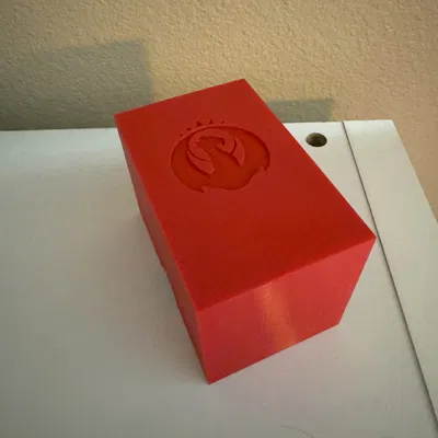 Hộp Đựng Bộ Bài MTG Có Biểu Tượng Izzet