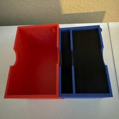 Hộp Đựng Bộ Bài MTG Có Biểu Tượng Izzet