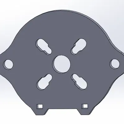 atomrc penguin motor plate