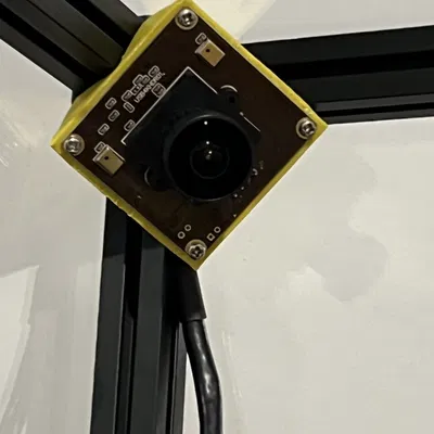 Voron 0.2 tophat corner camera mount