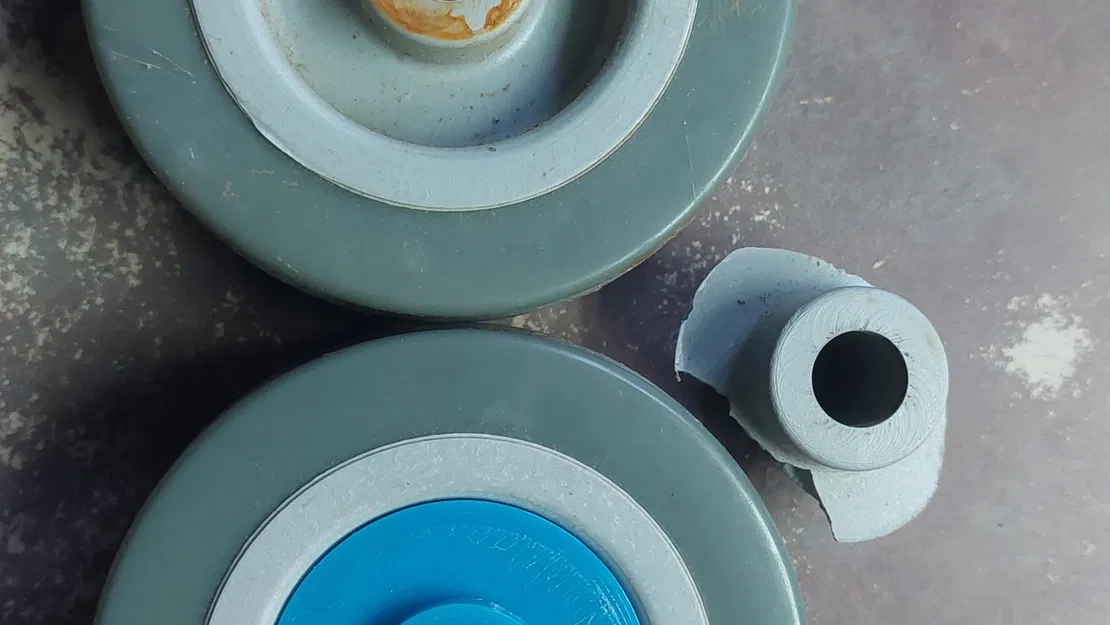 Bánh xe thay thế cho chân chống xe máy - Image 1