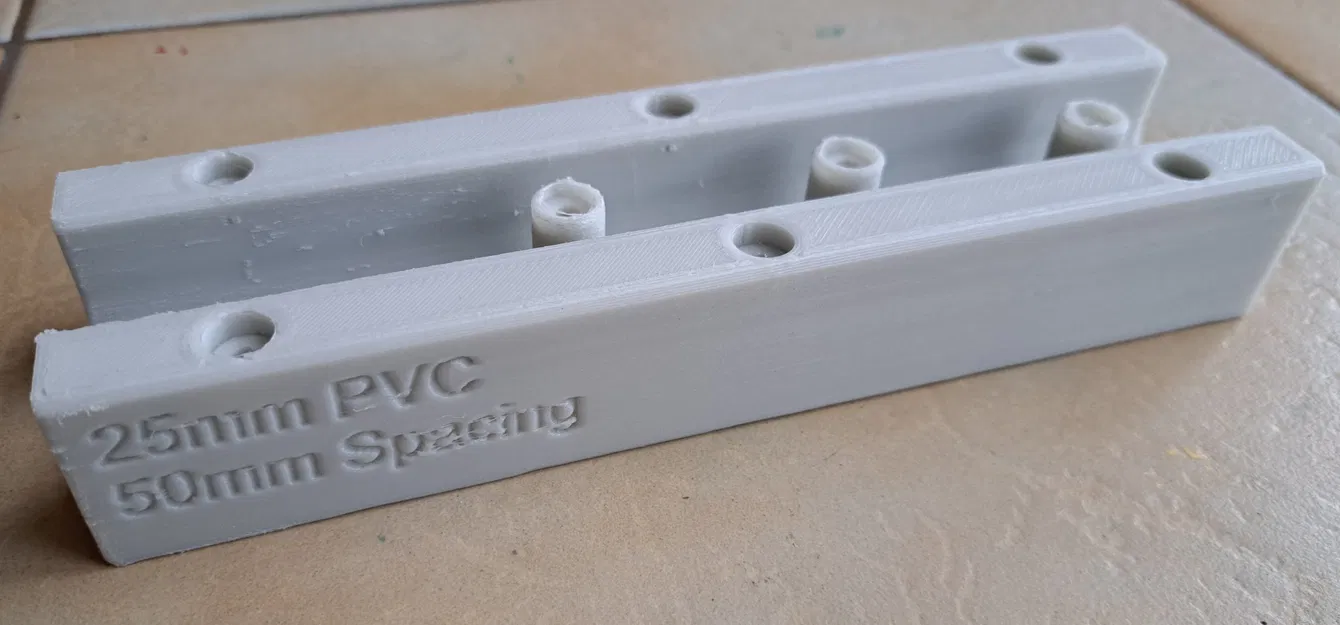 Bộ gá Pixel PVC 25mm (Khoảng cách 50mm) - Image 1