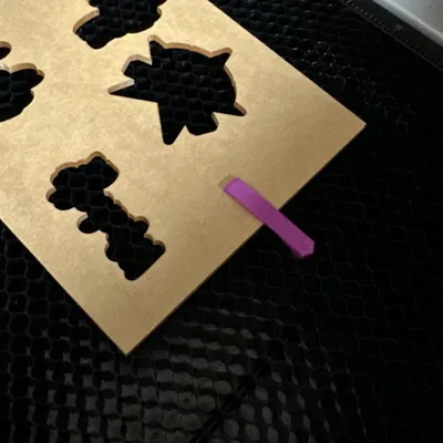 Chốt giữ vật liệu cho omtech polar 350