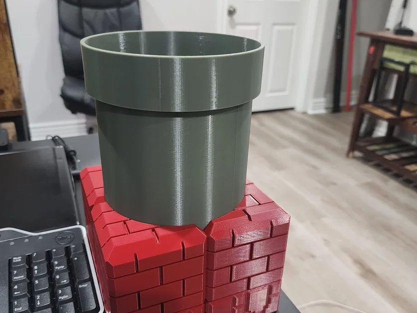 Mario Pipe Planter - Image 1