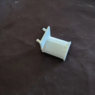 Small Filament Reel, spool or remnant holder for Pegboard