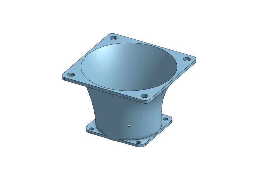 Bộ chuyển đổi ống dẫn quạt 40mm sang 60mm - Image 1