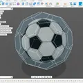 Soccer Ball Including Parametric .f3d - Thumbnail 2