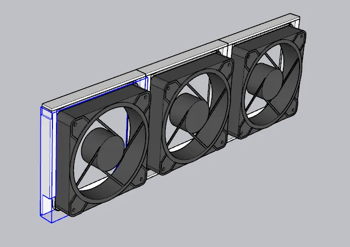 Supermicro SC846 Fan Wall - Image 1