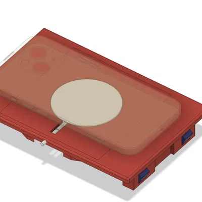 Đế Sạc MagSafe iPhone Cho Hộc Console Xe Mazda CX5