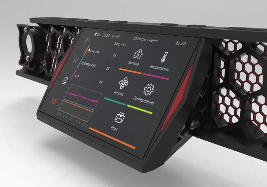 Vỏ Màn Hình Voron 2.4 Cho BTT Pi TFT50 V2.0 - Image 2