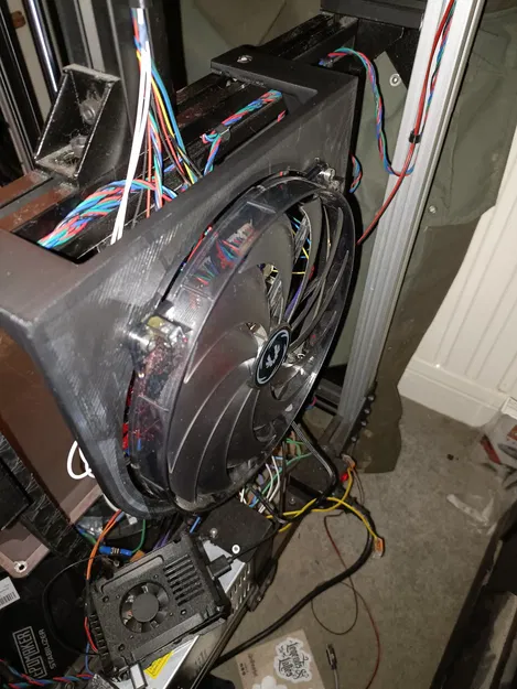 Giá Đỡ Quạt 200mm Cho Ratrig 3030 - Image 1