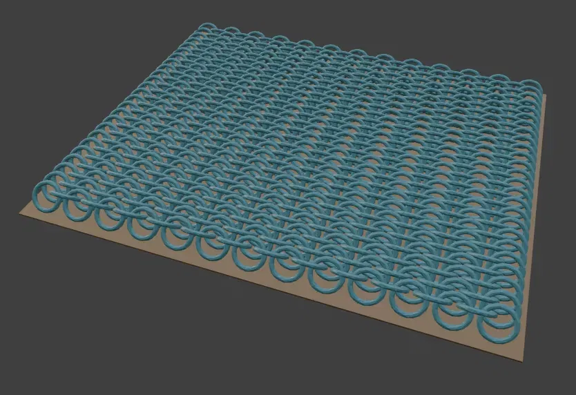 Single Layer Chainmail SheetV2 - Image 1