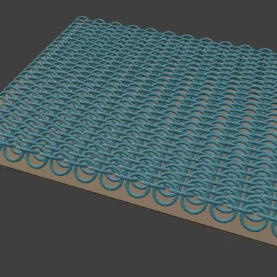 Single Layer Chainmail SheetV2