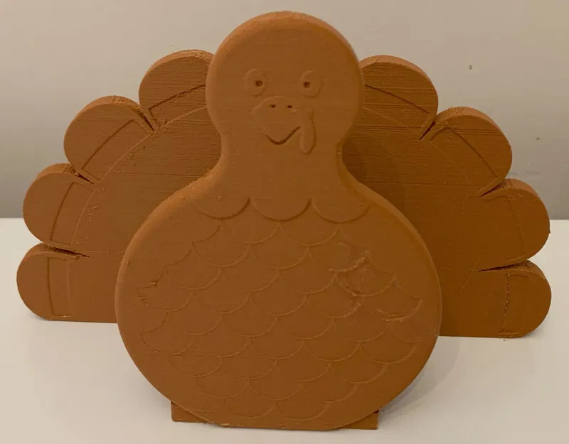 Giá Đỡ Khăn Ăn Hình Gà Tây Truyền Thống - Image 2