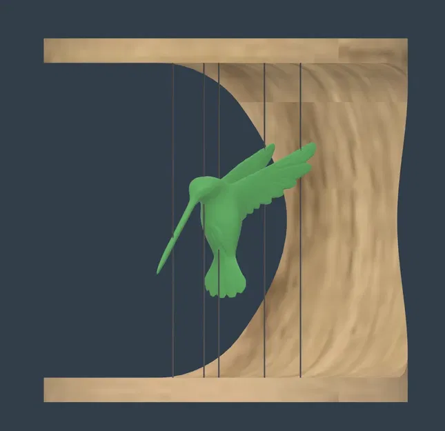 Chim Ruồi Treo Lơ Lửng - Image 1