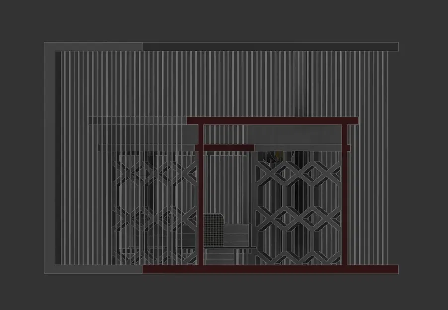Trạm xe buýt dưới mưa - Image 4
