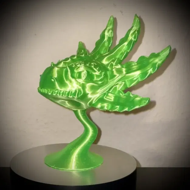 Axolotl Dragon Bust - Image 1