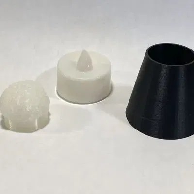 Bộ Não Phát Sáng Trên Bệ