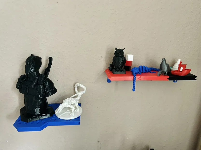 Customizable Display Shelf_no supports needed - Image 1