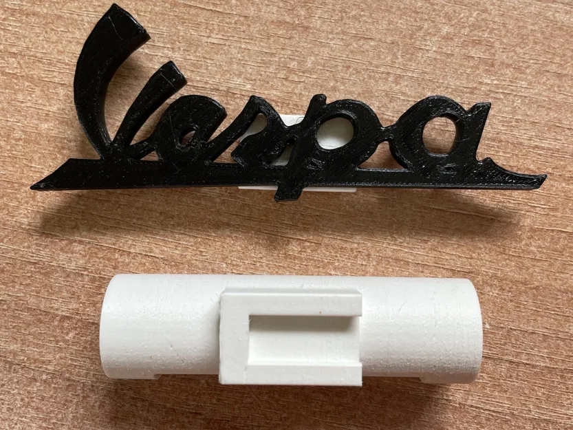 Kẹp Logo Cho Bagac Xe Vespa GTS - Image 2