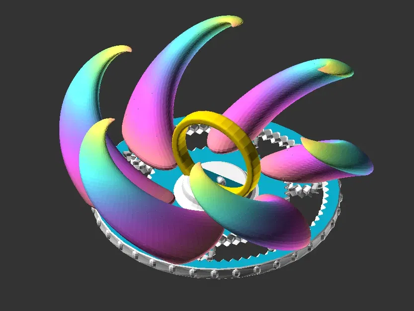 Hộp Đựng Nhẫn Màn Trập Mống Mắt - Image 2